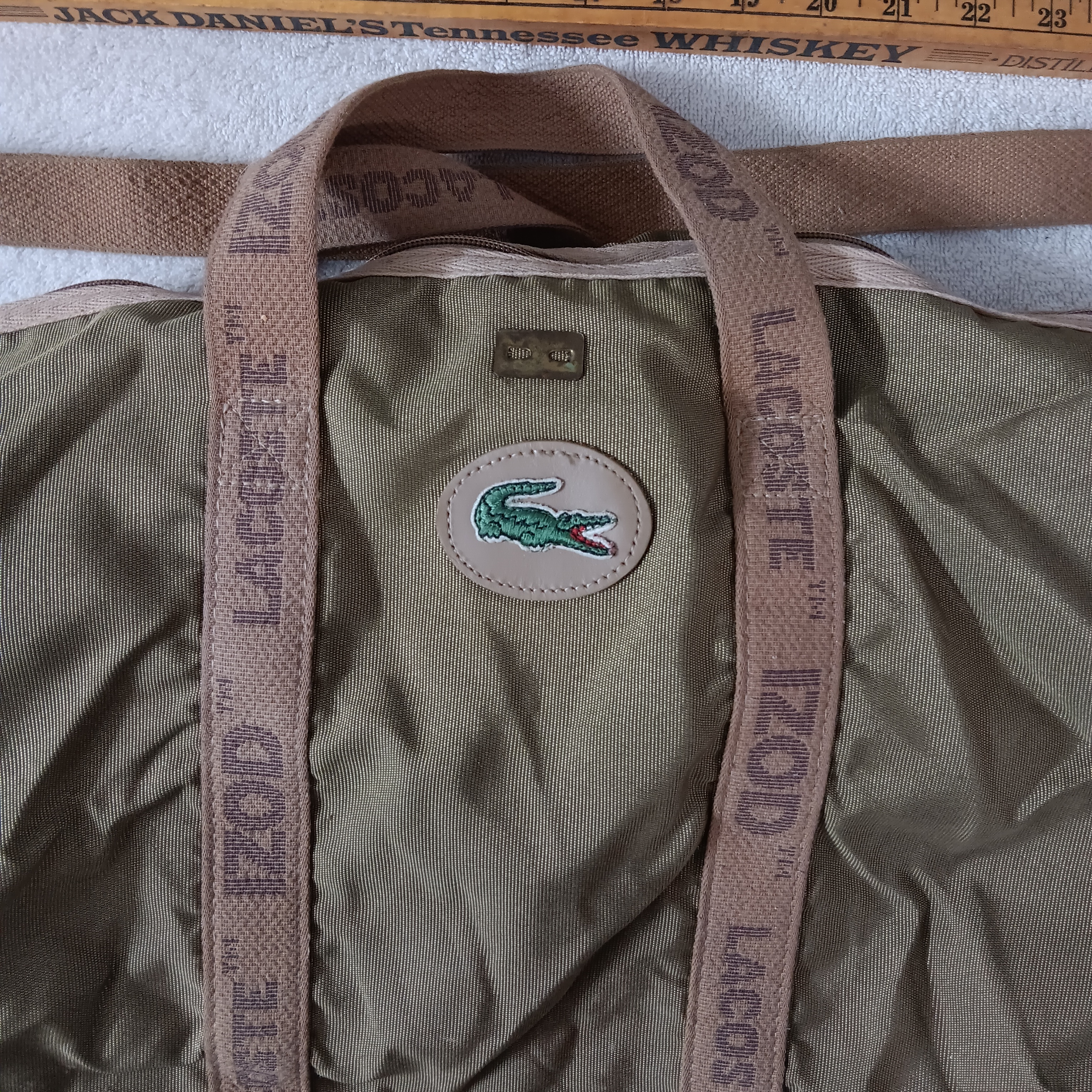 Lacoste Green Tote Bag